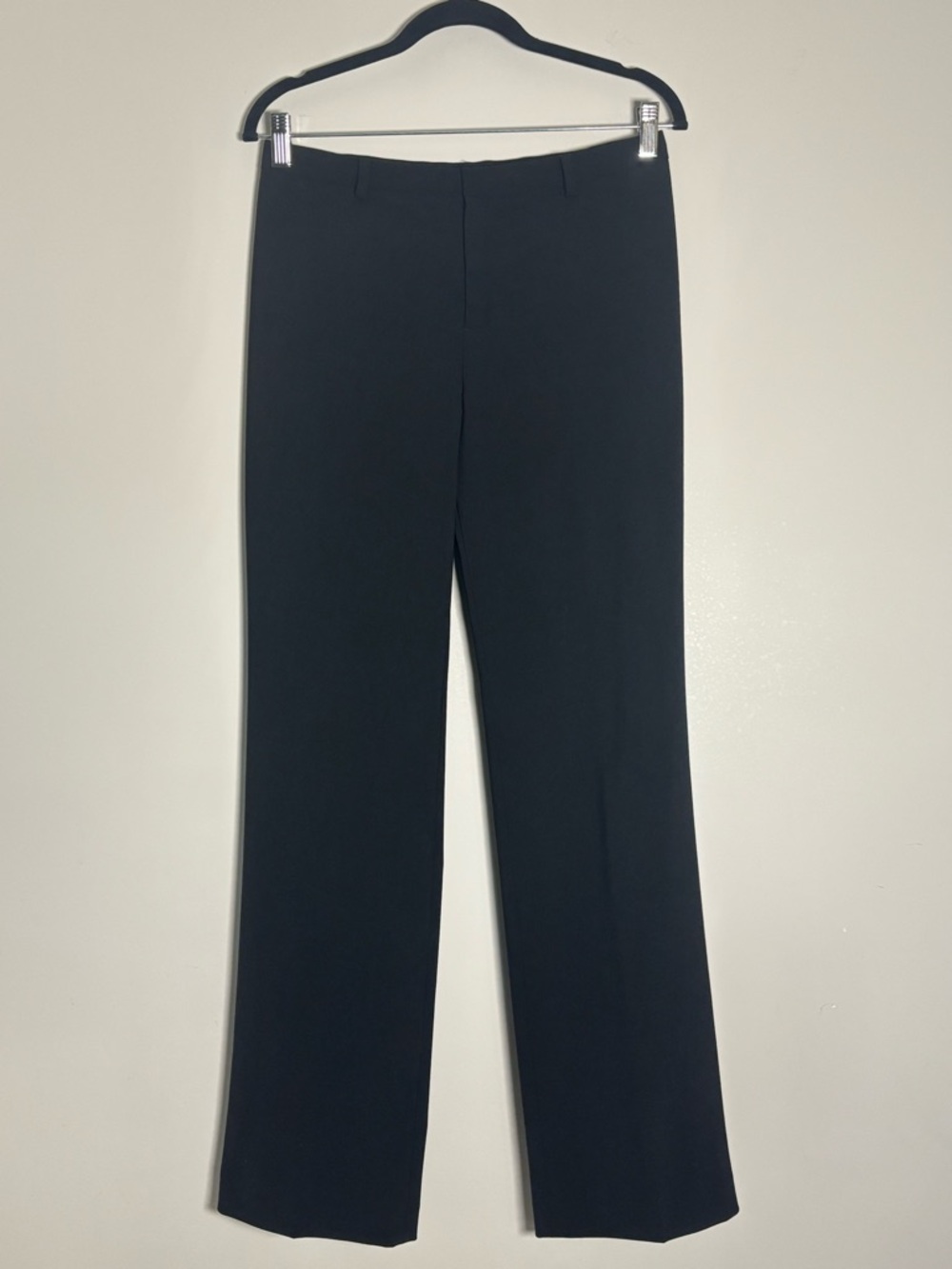Gap Classic Fit Stretch Wool Blend Trouser Pants Black Size 6